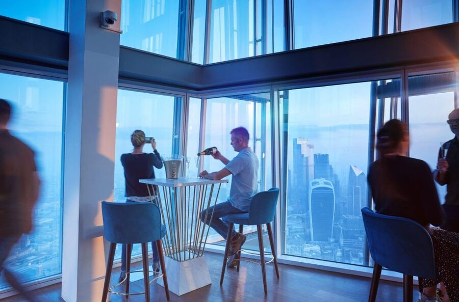 London: The View from The Shard - A drink with the skyline