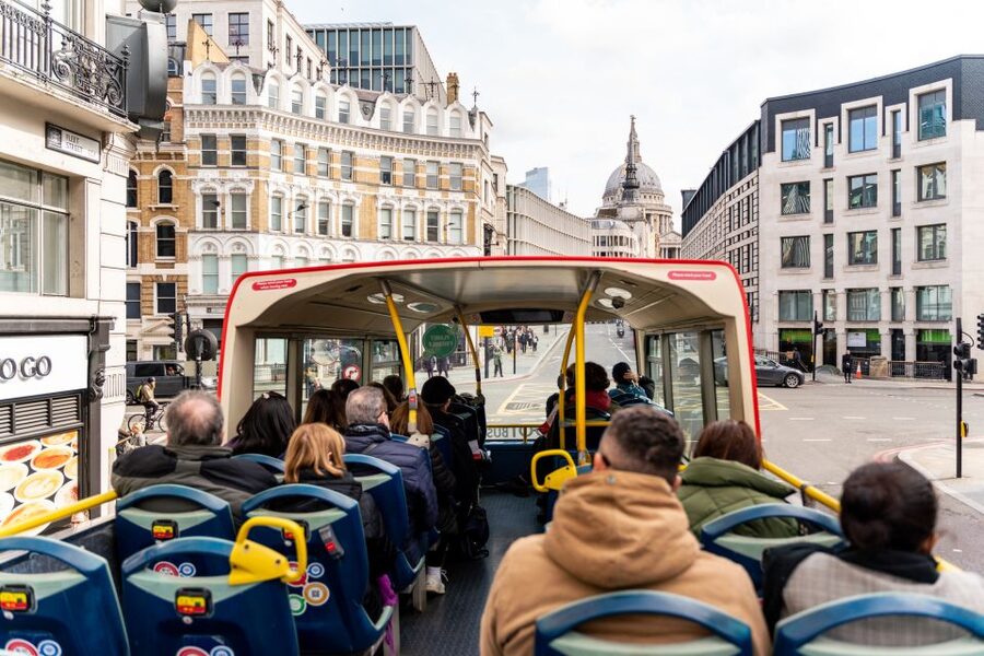 London: Tootbus Hop-on Hop-off with optional River Cruise - Westminster, Parliament, and the London Eye