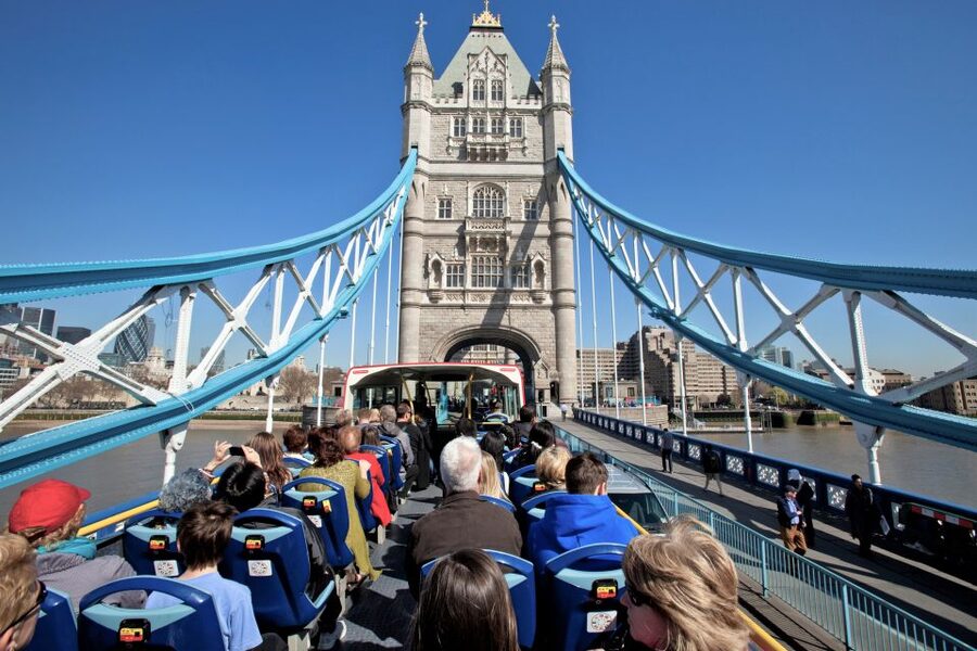 London: Tootbus Hop-on Hop-off with optional River Cruise - St. Paul’s Cathedral, Borough Market, and South Bank