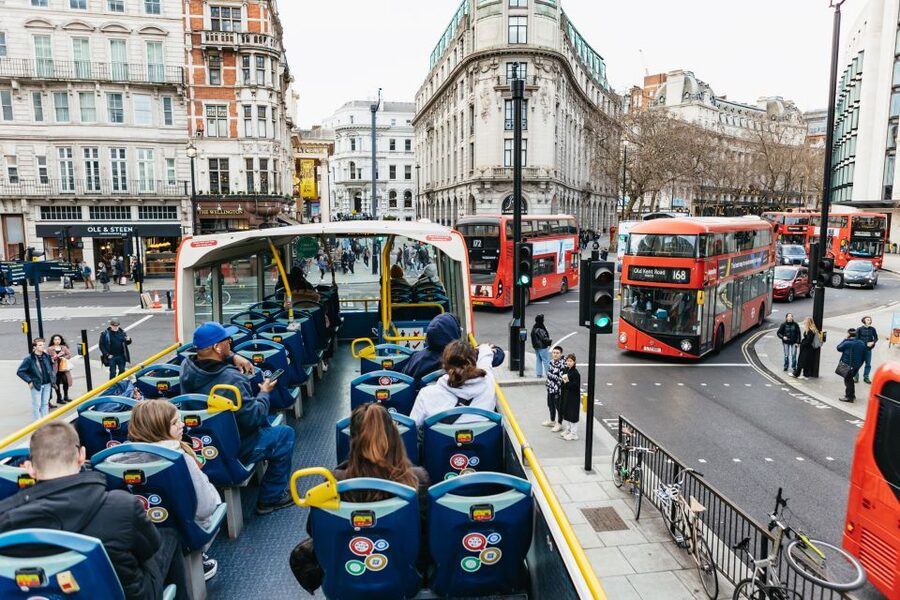 London: Tootbus Must-See Hop-On Hop-Off Bus Tour with Cruise - The green route and its awkward midday gap