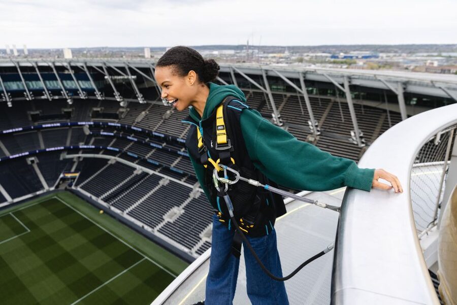 London: Tottenham Hotspur Stadium Skywalk Experience - Walking above the pitch at 46.8 meters