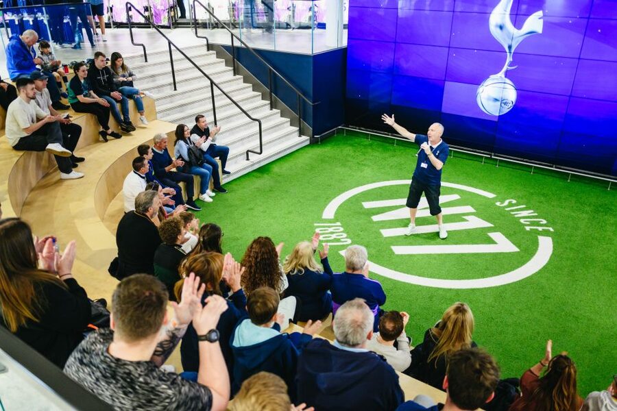 London: Tottenham Hotspur Stadium Tour - Taking the manager’s seat and entering the press auditorium