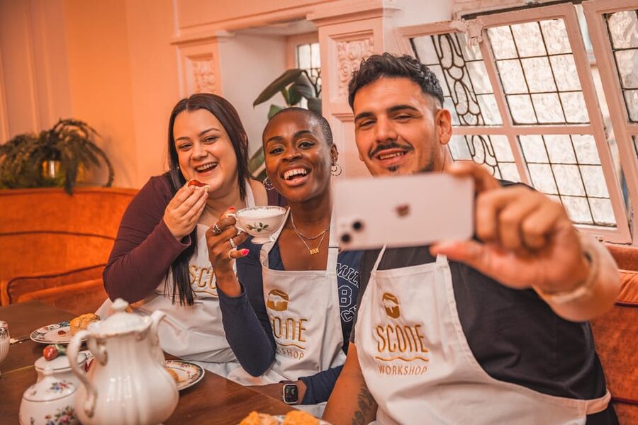 London: Traditional English Scone Making and Tea Workshop - The certificate and the sense of occasion