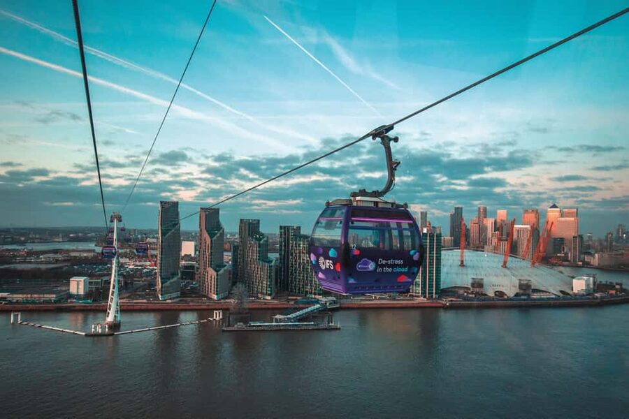 London: Uber Boat Return River Ticket + IFS Cloud Cable Car - Key points to know before you book