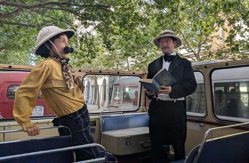 London Vintage Bus Tour: Live Comedy Sightseeing Show - Weather, seating, and comfort