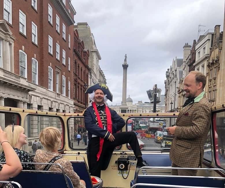London Vintage Bus Tour: Live Comedy Sightseeing Show - Who should book this experience