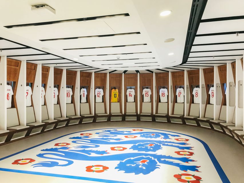 London: Wembley Stadium Guided Tour - The dressing rooms and players tunnel