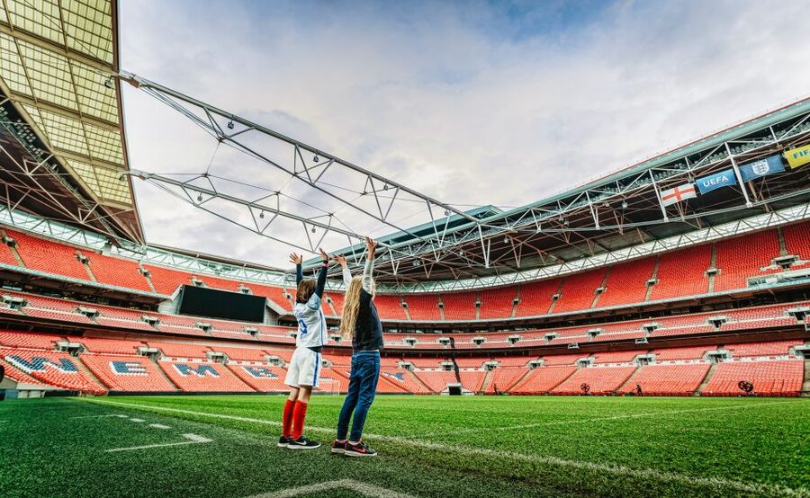 London: Wembley Stadium Guided Tour - Pitchside views and the empty bowl