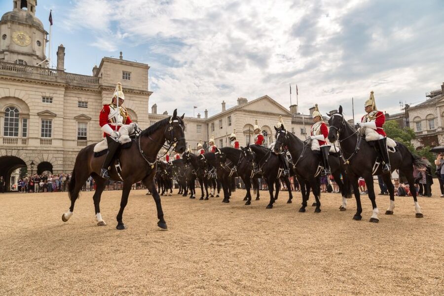 London: Westminster and Changing of the Guard Tour - Parliament Square and the corridor of power