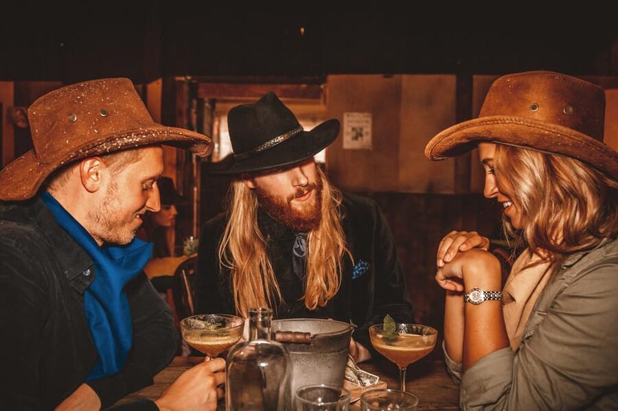 London: Wild West Saloon Immersive Cocktail Experience - Three cocktails made from your bottle