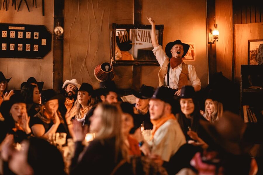 London: Wild West Saloon Immersive Cocktail Experience - How the 105-minute story unfolds