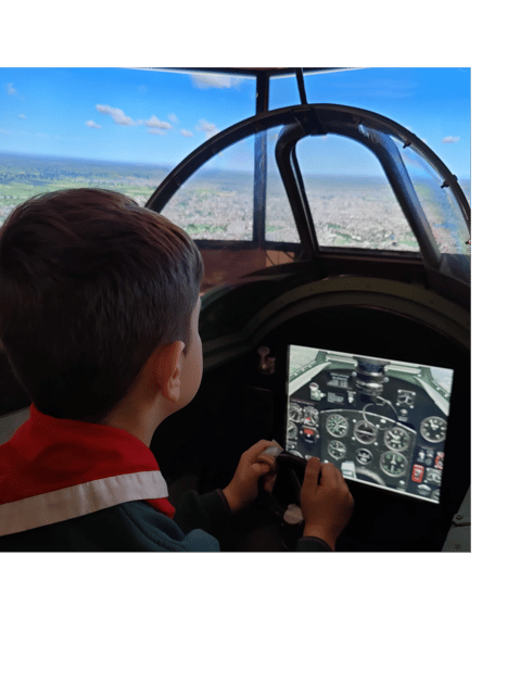 Maidenhead: Spitfire Simulator Flight Experience - Flying Over London, Paris, or Anywhere Else