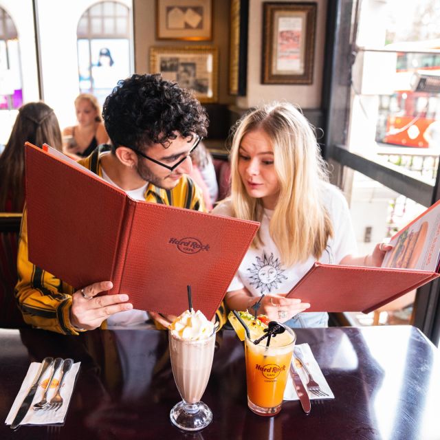 Manchester: Hard Rock Cafe Set Menu for Lunch or Dinner - Entering Manchester’s temple of rock