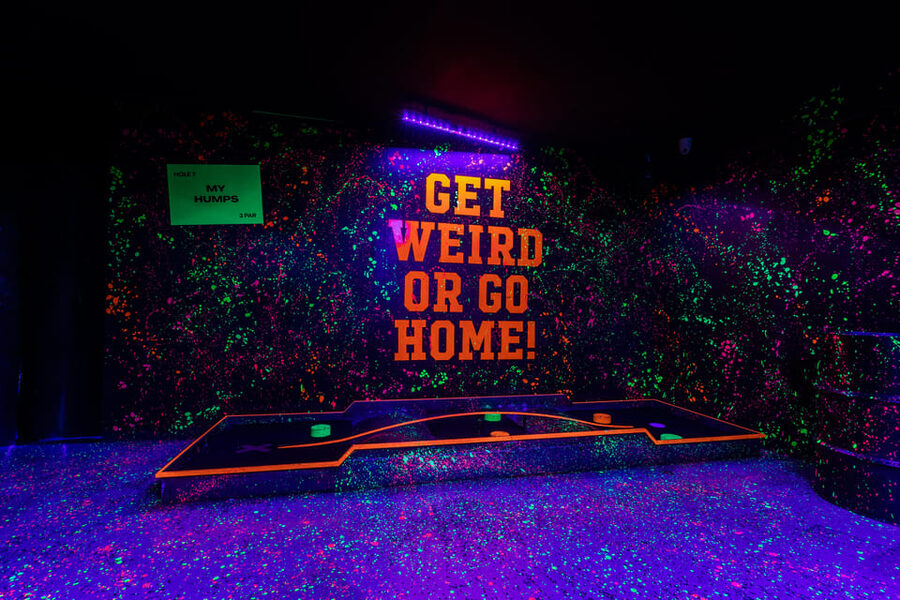Manchester: Junkyard Golf Club Tickets for 9 or 18 Holes - Bozo, Pablo, and Gary: picking a course