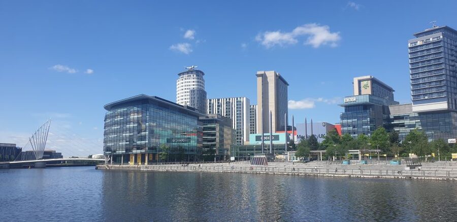 Manchester: Media City & The Quays Guided Walking Tour - Bridges, canals, and the value of a walking pace