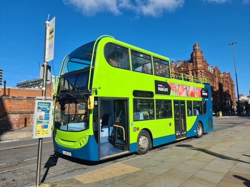 Manchester: Sightseeing Bus Tour - The Science and Industry Museum and the return through central Manchester