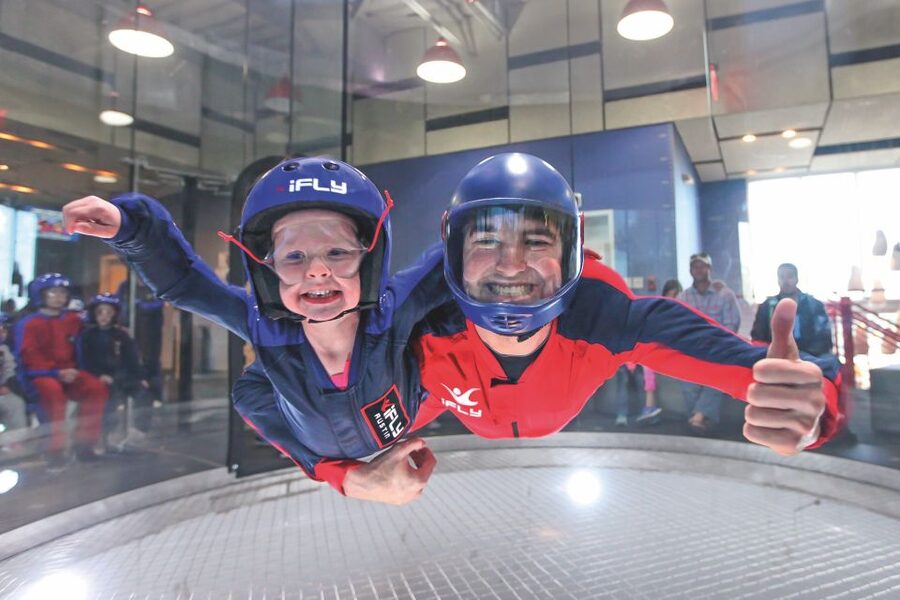 Milton Keynes: iFLY Indoor Skydiving - The practical limits of the experience