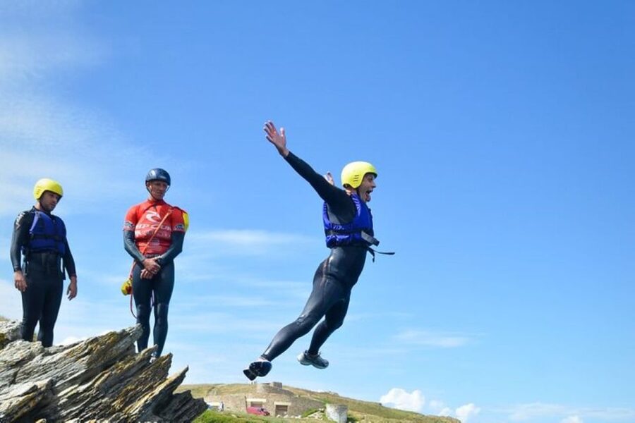 Newquay: Coasteering - What Newquay coasteering really involves