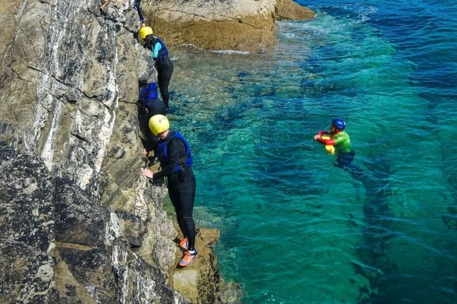 Newquay: Coasteering - Traverses, sluices, and natural rapids
