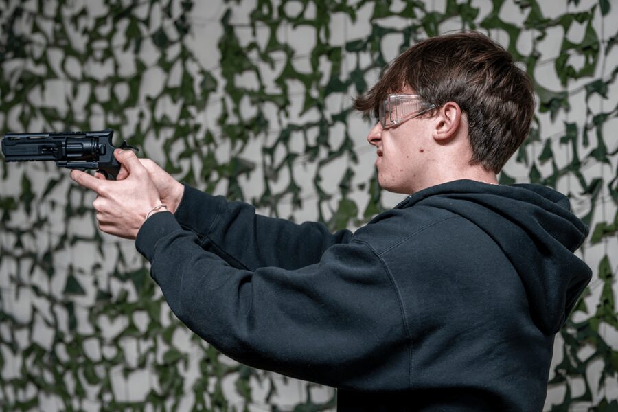 Newton Abbot: Pistol Range - One hour of targets and quick reactions
