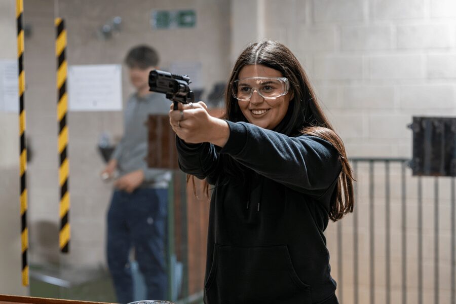 Newton Abbot: Rifle, Pistol and Simulator Combo Package - Friendly staff matter most for beginners