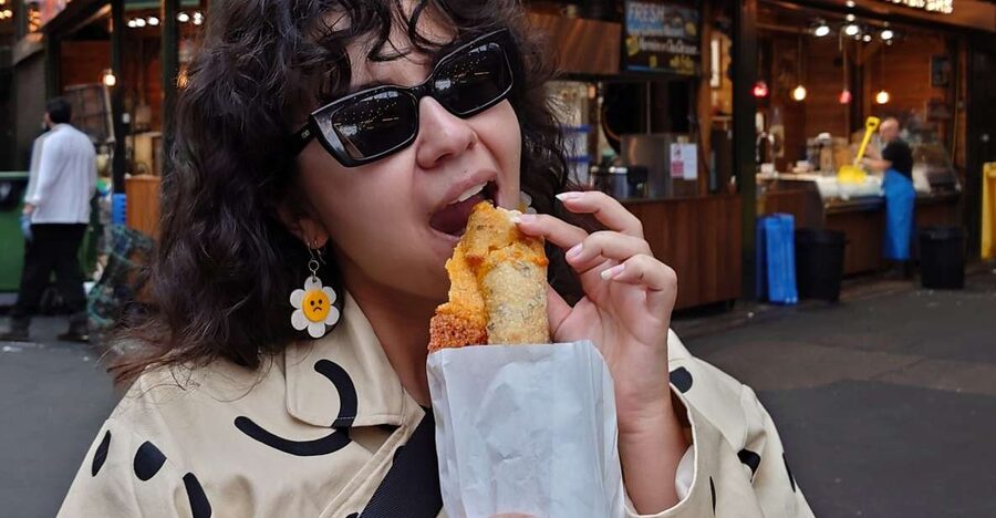 No Diet Club - Best food Tour in East London - The walk to Borough Market adds more than steps