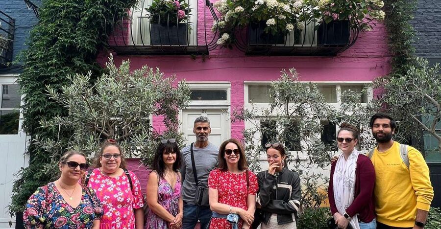Notting Hill Walk Celebrities and Film Locations- London - Kensington Park Road and the Electric Cinema