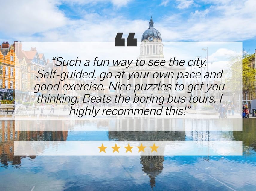 Nottingham: City Walking Tour & Exploration Game - Who will enjoy this Nottingham Quest most?