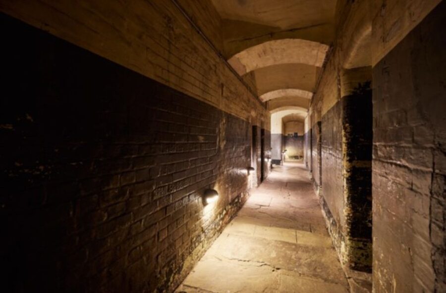 Oxford Castle and Prison: Guided Tour - Standing on the Motte-and-Bailey mound