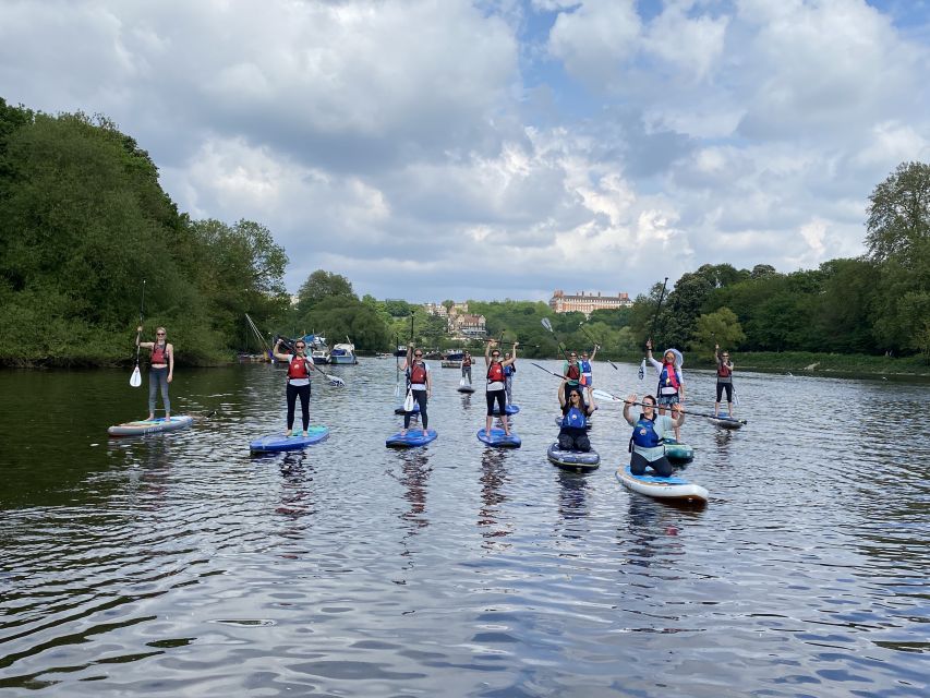 Paddleboard Experience on the beautiful Thames at Richmond - Learning to stand, paddle, and turn