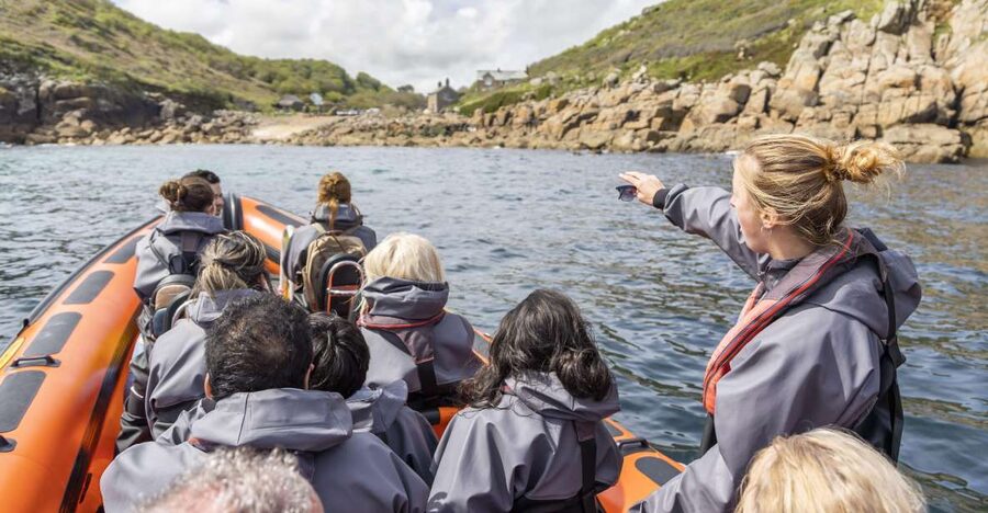 Penzance: Land's End Boat Tour with Wildlife Guides - Searching the offshore waters for wildlife