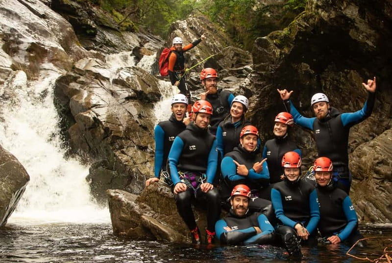 Perthshire: Discover Bruar Canyoning Experience - Bruar Canyon is a natural obstacle course