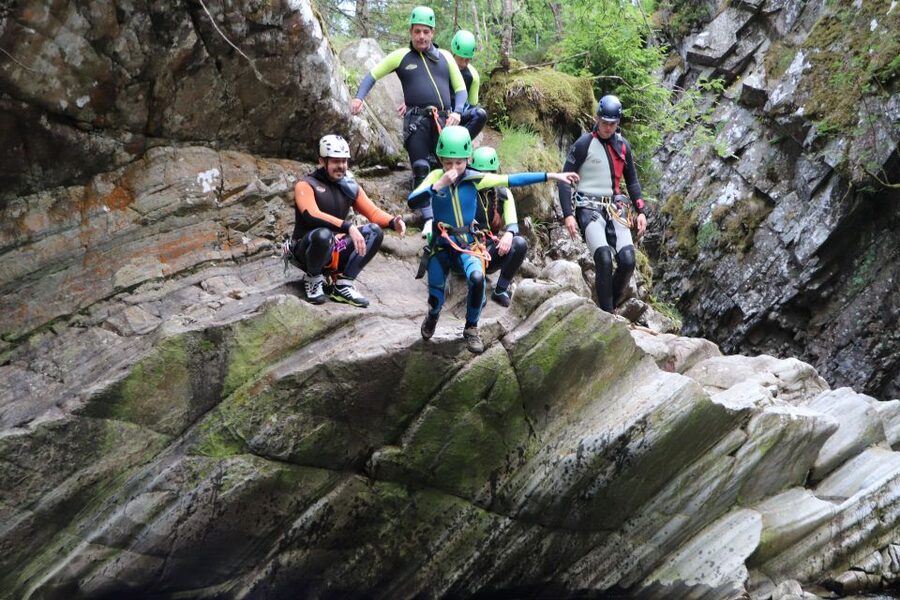 Perthshire: Gorge Walking - Fitness, water confidence, and limits