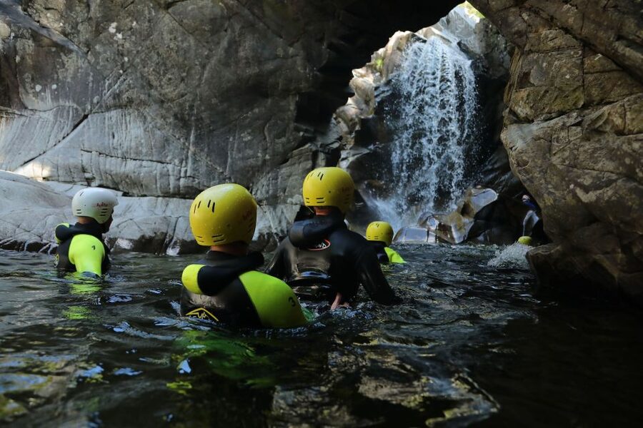 Perthshire: Gorge Walking - Weather changes and the backup plan