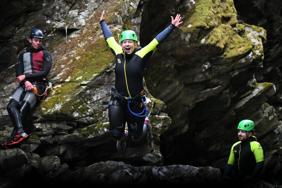 Pitlochry: Lower Falls of Bruar Guided Canyoning Experience - What the Lower Falls of Bruar session is really like