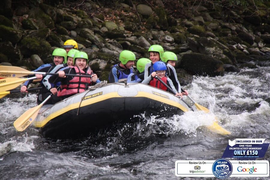Pitlochry, Scotland: Summer White Water Rafting Tour - The final 18-foot rapid