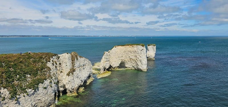 Poole: Old Harry Rocks and Corfé Castle Guided E-bike Tour - Starting at Baiter Harbourside One Car Park