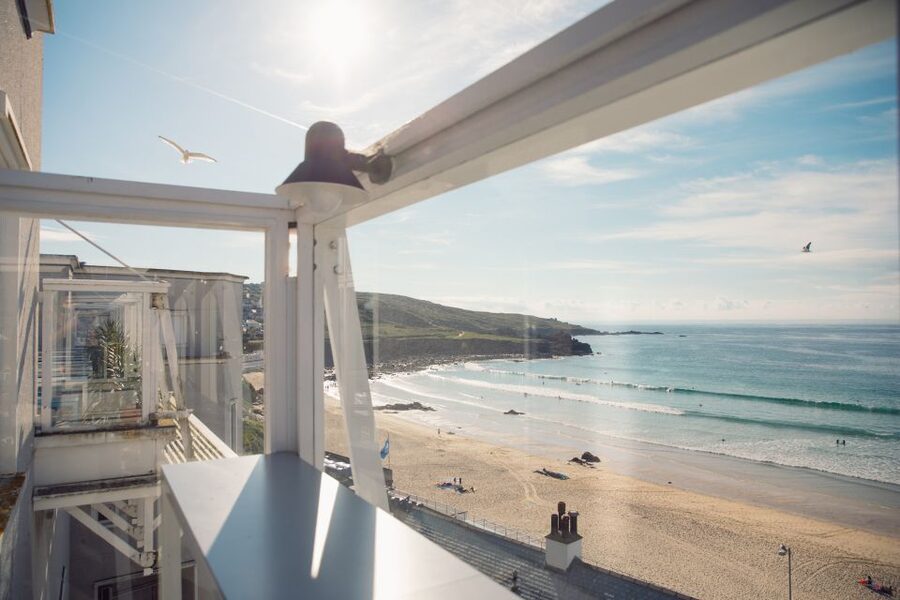 Porthmeor Beach: Tate St. Ives Gallery Entry Ticket - The Atlantic views are part of the visit