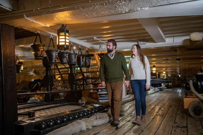 Portsmouth: HMS Victory Admission Ticket - Nelson’s cabin and the Battle of Trafalgar