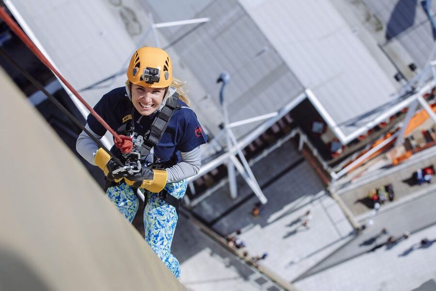 Portsmouth: Spinnaker Tower Abseiling Experience - Controlling the Full Abseiling Descent