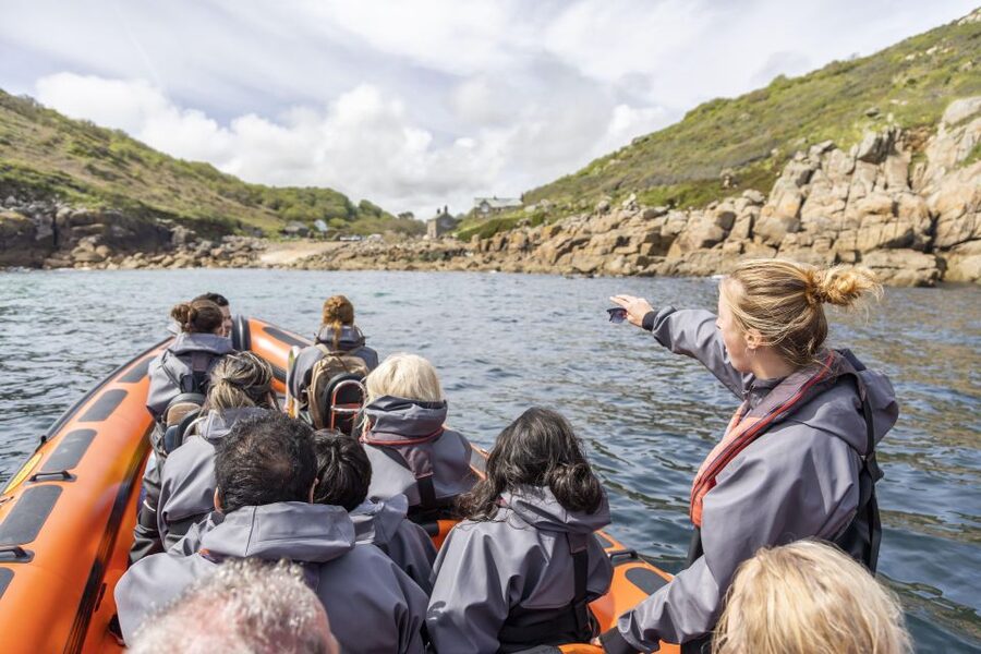 Rounding Cornwall Boat Trip Experience. (Departing Penzance) - The shipwreck coast and its working stories