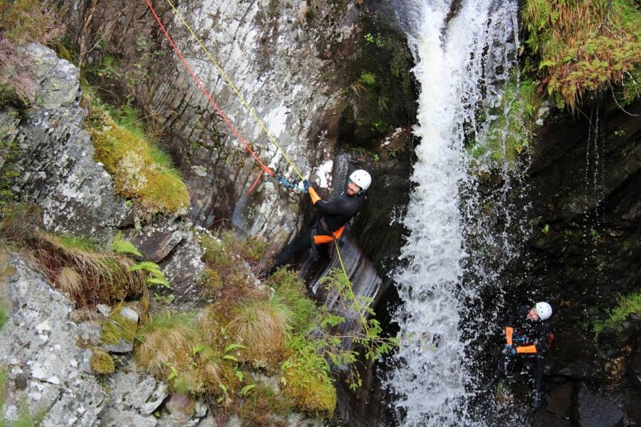 Roybridge, Lochaber: CANYONING - Laggan Canyon - Weather, water levels, and who should book
