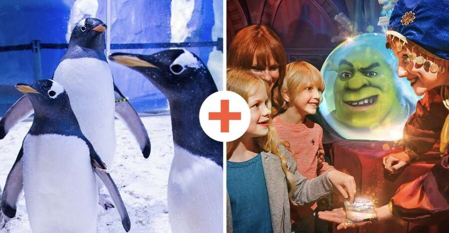 SEA LIFE London & DreamWorks Shrek's Adventure: Combo Ticket - Key points at a glance