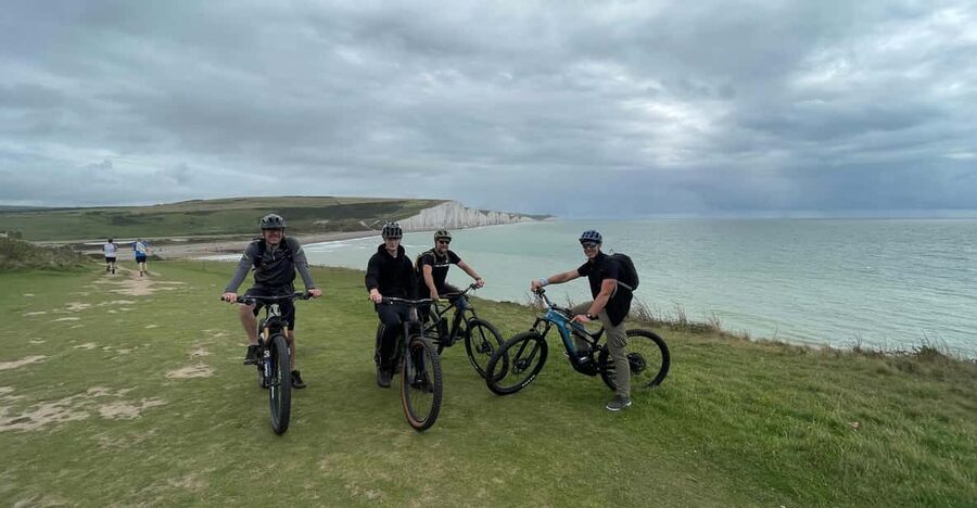 Seven Sister Coastal eBike & Drive Tour - From Hove to Alfriston by support vehicle