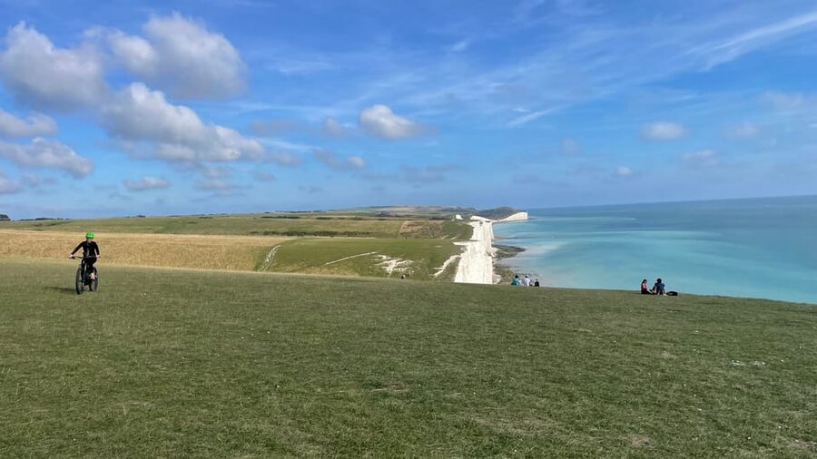 Seven Sister Coastal eBike & Drive Tour - Two hours in Friston Forest
