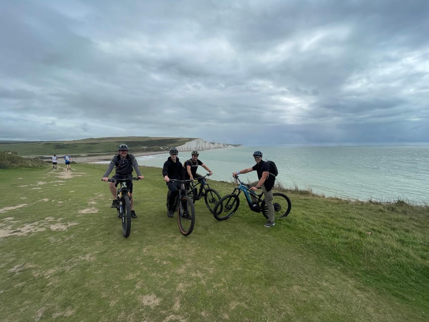 Seven Sister Coastal eBike & Drive Tour - Returning through quieter trails to Alfriston