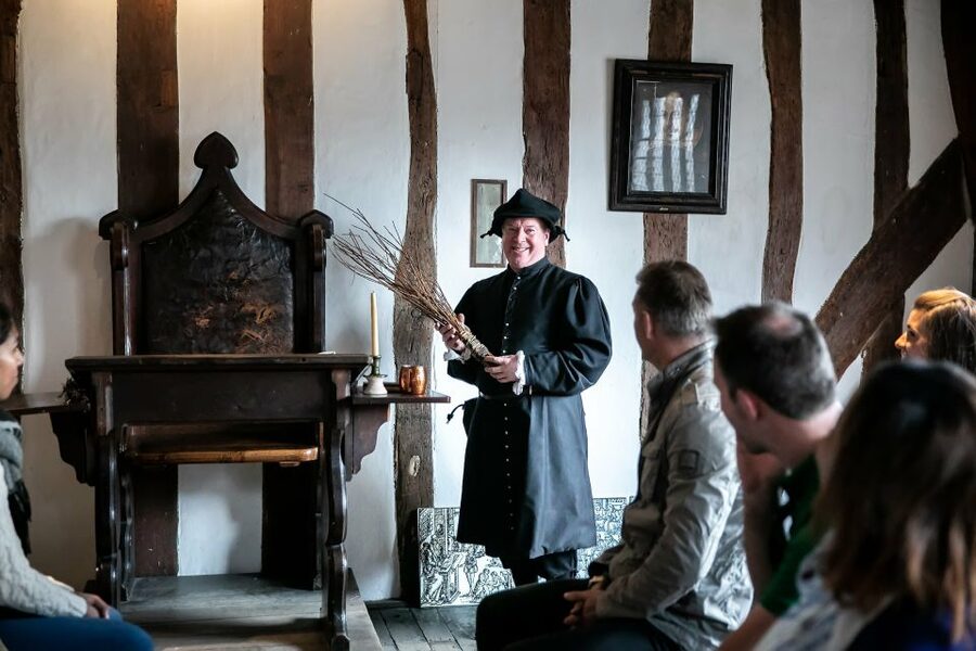 Shakespeare's Schoolroom and Guildhall Entrance Tickets - A 1420 Guildhall beneath the schoolroom