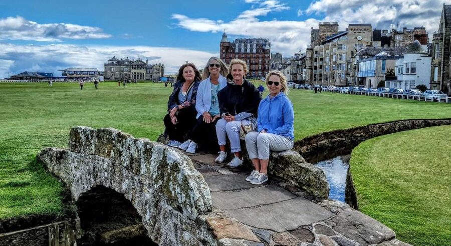 St Andrews: Town, Golf, and Old Course History Tour - Along the Scores past old university buildings