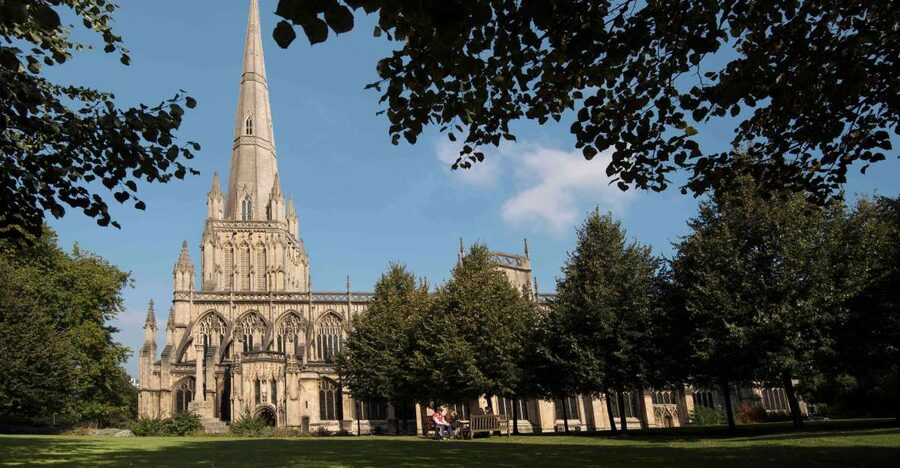 St Mary Redcliffe Church Bristol: Guided Tour - Medieval glass in St John’s Chapel