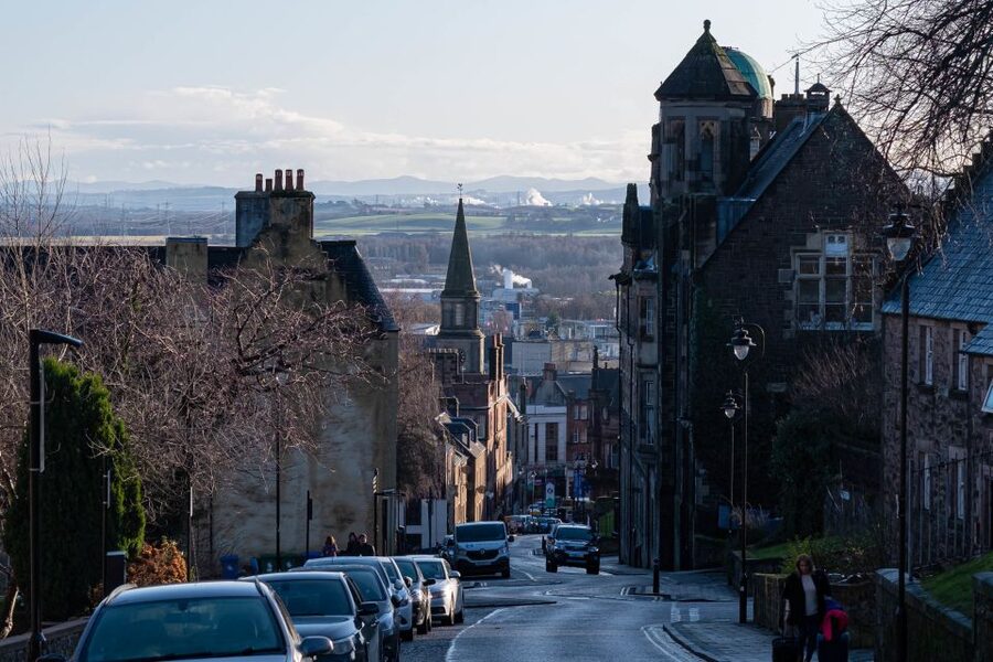 Stirling: Historical Walking Tour in Spanish - King Street and the city’s public face